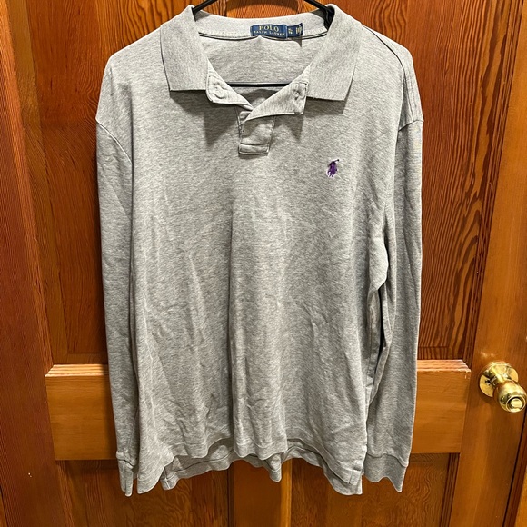 Polo Ralph Lauren Other - Polo by Ralph Lauren Gray Long Sleeve Polo